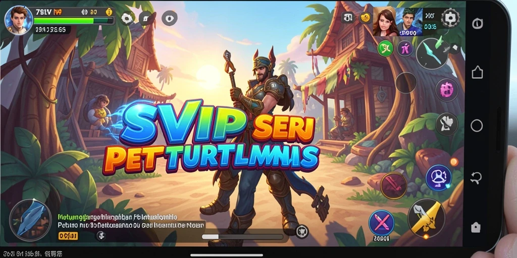 Tangkapan layar utama dari gameplay seru 7SVIP yang penuh petualangan.