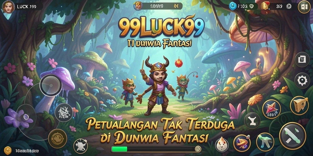 Tampilan gameplay seru dalam 99LUCK99 yang penuh petualangan.