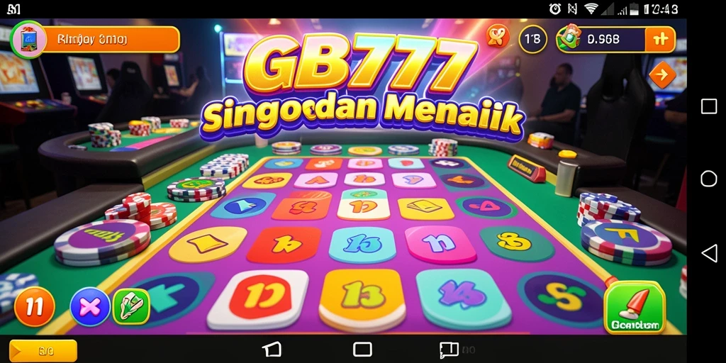 Tampilan menarik dari gameplay Bingo di GB777.