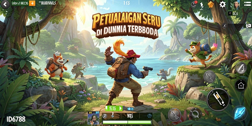 Gameplay mendebarkan dari dunia terbuka yang penuh petualangan.