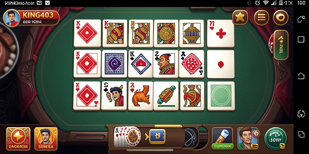Tampilan seru dari permainan Domino KING403 yang penuh strategi.