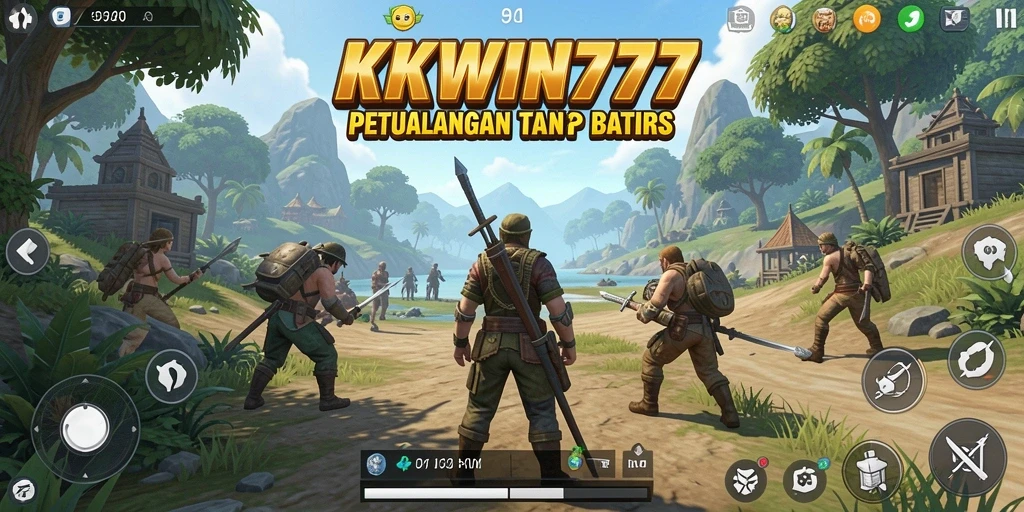 Tampilan gameplay yang menakjubkan dalam dunia terbuka KKWIN777.