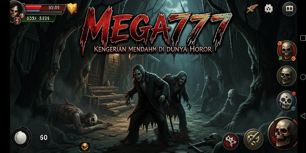 Gameplay menegangkan di MEGA777 dengan atmosfer horor yang mencekam.