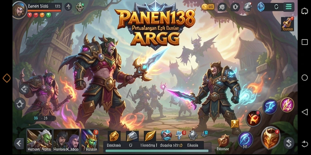 Tampilan gameplay PANEN138 yang menantang dalam dunia ARPG.