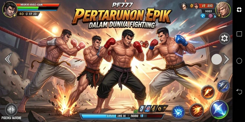 Tampilan menegangkan dari pertarungan di PF777.