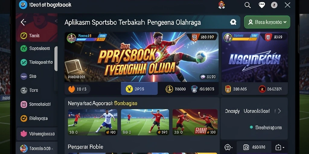 Screenshot utama PP7 menampilkan momen seru taruhan olahraga.
