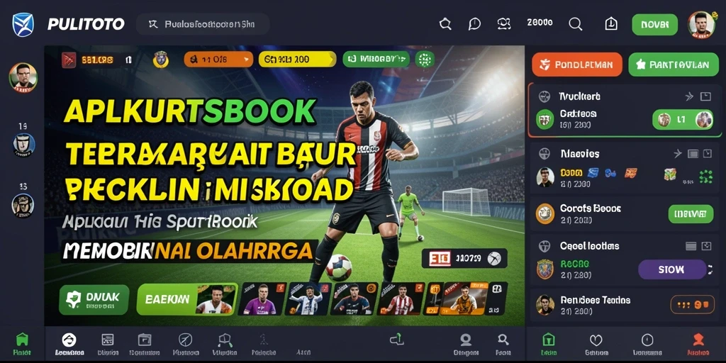 Tampilan seru dari gameplay taruhan olahraga di PULITOTO.