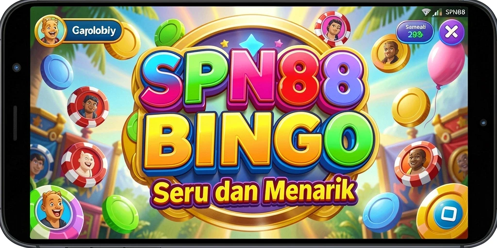 Tampilan gameplay seru di SPN88 dengan tema Bingo menarik.