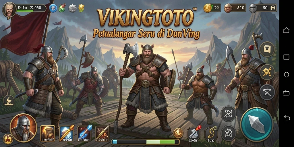 Gameplay seru VIKINGTOTO dengan petualangan yang mendebarkan.