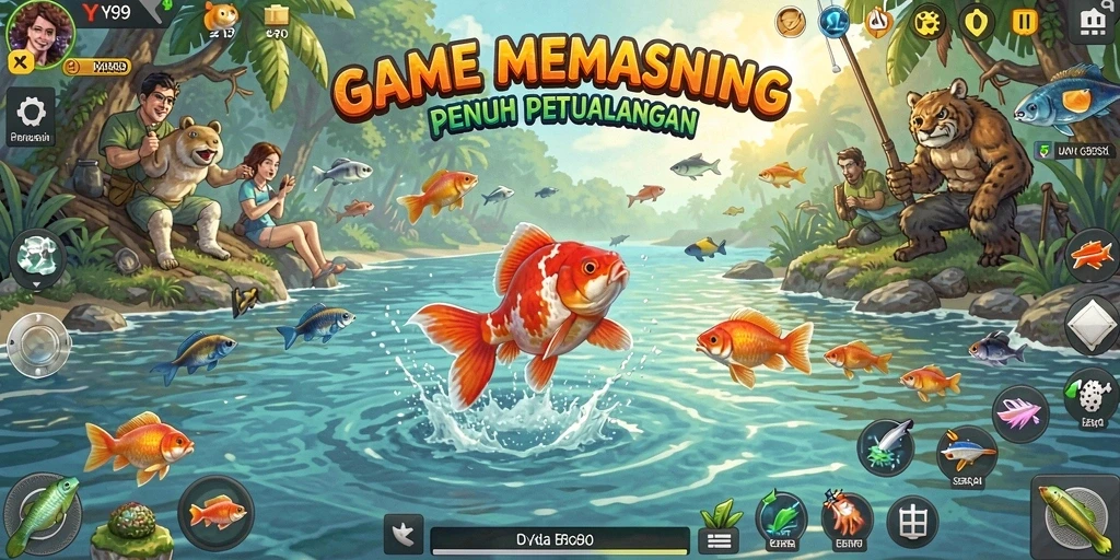 Tangkapan ikan yang menyeronokkan di Y89 dengan beragam lokasi memancing.